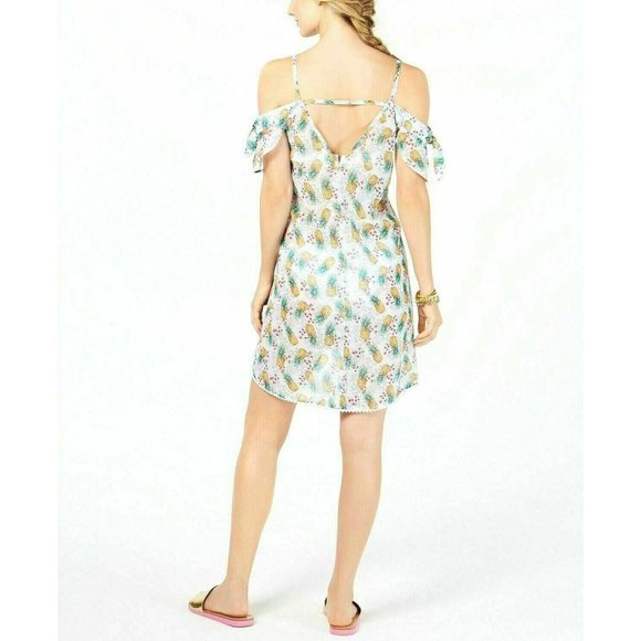 Miken Swim Cover Up Tunic Top Dress - Picture 2 of 3